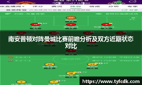 南安普顿对阵曼城比赛前瞻分析及双方近期状态对比